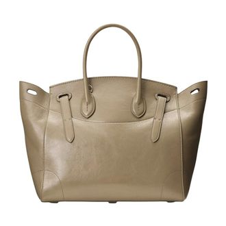 Ralph Lauren Borsa Extra-Soft Ricky 33 - - Bags - Donna - Beige - ONE SIZE