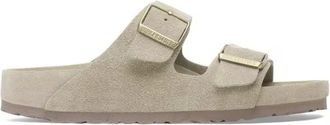 Birkenstock Dames, Schoenen, Beige, Maat: 45 EU Suède