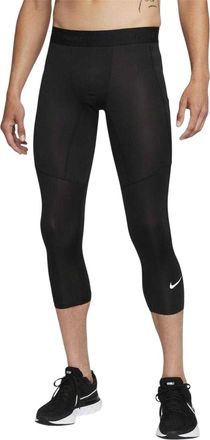 Nike Heren Pro Leggings (Zwart/Wit)