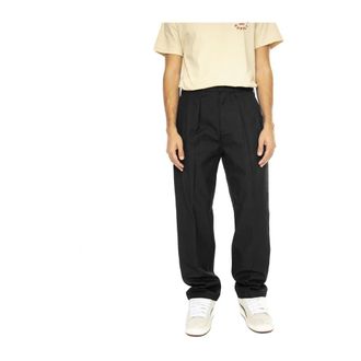 Obey Heren, Broeken, Zwart, Maat: W36