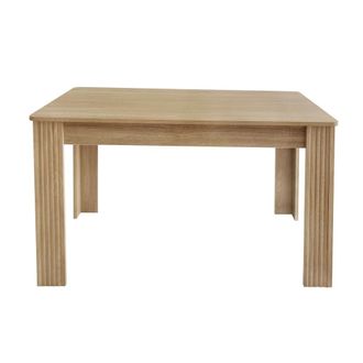 Urban Meuble Mesa de comedor rectangular en robusta madera de roble 117x68