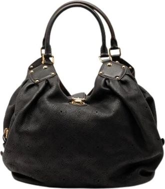 Louis Vuitton Pre-owned Handbags, female, Black, Size: ONE SIZE Pre-owned Leather Handbag