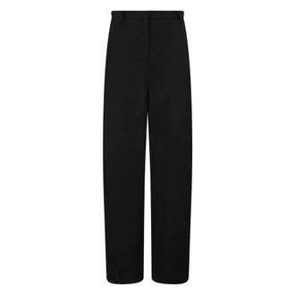 Balenciaga High Waist Barrel Pants - Dames - Broeken - Zwart - Maat: 3XS Katoen