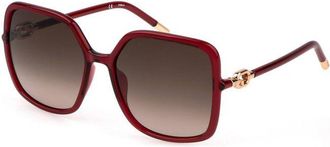 Furla Red Polycarbonate Womens Sunglass