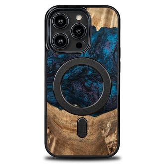 OEM Custodia Bewood Unique Per Iphone 14 Pro - Pianeti - Nettuno Con Magsafe