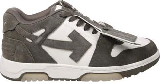 Off-white Schoenen, Heren, Grijs, 40 EU, Leer, Out Of Office Sneaker