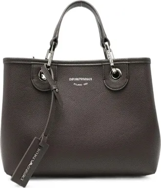 Emporio Armani Handbag Gray Shopping Bag