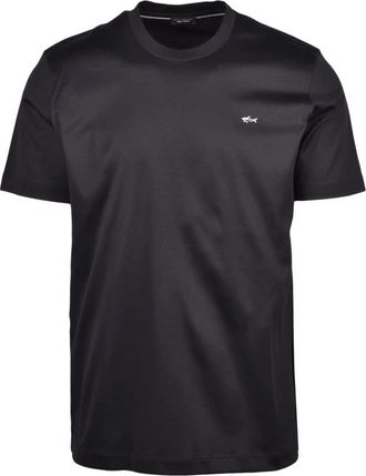 Paul & Shark T-Shirt - Heren - T-shirts - Zwart - L - Katoen - Tops
