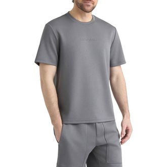 Hunter Barry Scuba Knit T-Shirt in Castle Rock at Nordstrom Rack, Size Medium