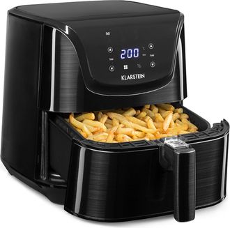 Klarstein Klarstein Aero Vital Deluxe Freidora Sin Aceite 1700w 5 L Acero Inoxidable Plateado