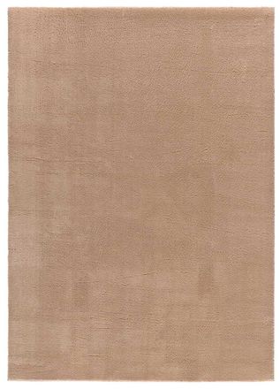 Atticgo Alfombra lavable beige antideslizante 200x290 cm