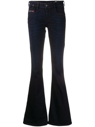 Diesel flared jeans - women - Cotton/Spandex/Elastane - 26/32 - Blue