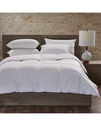 Cuddledown 300 Thread Count 600Fp Down Windowpane Comforter