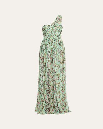 Ulla Johnson Aureline Floral Silk Gown