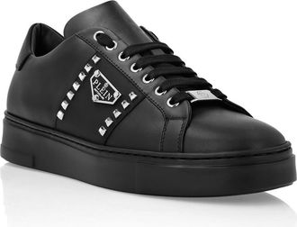 Philipp Plein Low-Top Sneakers Hexagon Luxe Unisex in Black/black at Nordstrom, Size 37