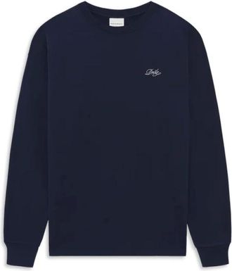 Dr&ocirc;le de Monsieur T-shirt Manica Lunga Belissima - - Tops - Uomo - Blu - L