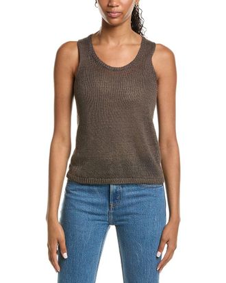Vince Linen Knit Tank Top