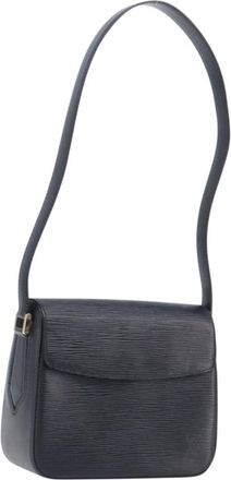 Louis Vuitton Buci Epi Leather Black Leather Handbag (Pre-Owned)