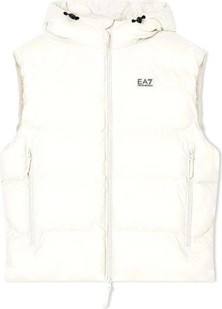 Emporio Armani Gilet - Heren - Bodywarmers - Wit - S - Jassen