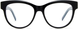 Saint Laurent Eyewear Occhiali tondi - Nero