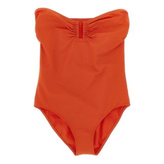 Eres Cassiop&eacute;e Bustier One-piece - female - ERES - Swimsuits - Orange - 2XL - Swimwear