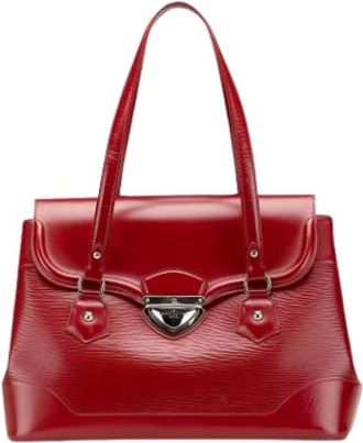 Louis Vuitton Pre-owned Handbags, female, Red, Size: ONE SIZE Pre-owned Vintage Handbag