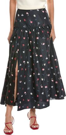 Cinq &agrave; Sept Cinq &Agrave; Sept Tumbling Carnations Theora Skirt