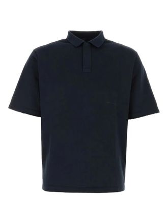 Stone Island cotton polo shirt - men - Cotton - M - Blue