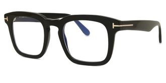 Tom Ford Blue Light Block Square Mens Eyeglasses FT6025-B 001 50