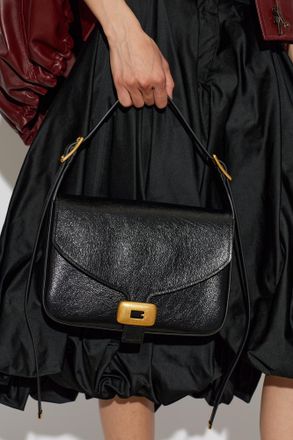 Balenciaga Clicca Medium Bag, Womens, Black
