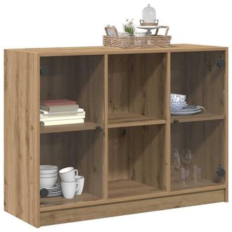Berkfield Home Sideboard Artisian Oak 102x37x75.5 cm Engineered Wood in Brown