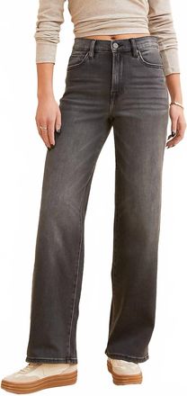 Hidden Jeans Logan Dad Jean In Charcoal