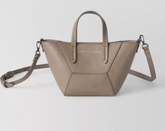 Brunello Cucinelli duo mini bag double handle jewel detail