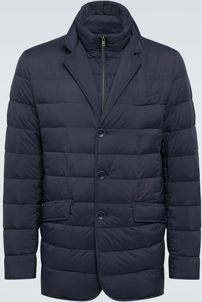 Herno Layered down-paneled jacket