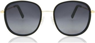 Randolph Elinor Fusion EI001 Mens Sunglasses Gold Size 57