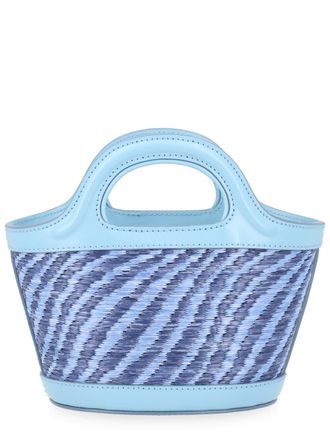 Marni Womens Tropicalia Bag Blue Polyamide Handbags Hand