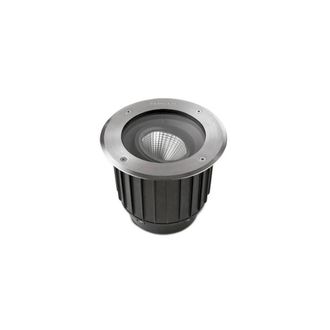 Netlighting Gea Outdoor LED Recessed Ground Uplight 1950lm 2700K IP67 in Grey