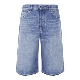 Haikure New Becky Denim Short - Dames - Denim shorts - Blauw - W25 - Denim - Korte Broeken