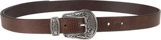 High Riemen Bruin - Dames - Riemen - Bruin - 80 CM - Leer - Accessoires