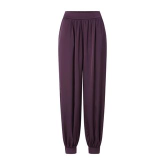 Rich & Royal Pantaloni Satin Bazar - - Trousers - Donna - Viola - L
