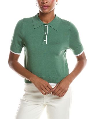 RD Style Rd Style Jiya Short Sleeve Polo Neck Pullover