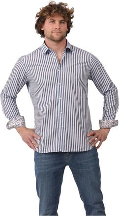Tintoria Mattei Camicia - Heren - Casual Overhemden - Blauw - 3XS - Overhemden