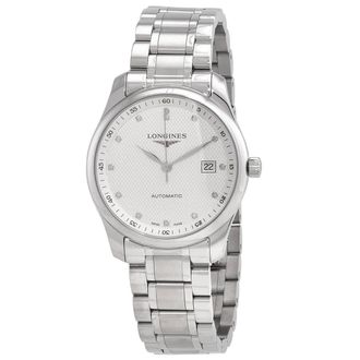 Longines Master Automatic Diamond White Dial Mens Watch L27934776