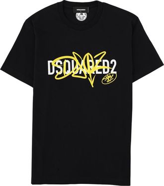 Dsquared2 Black Crew Neck T-Shirt