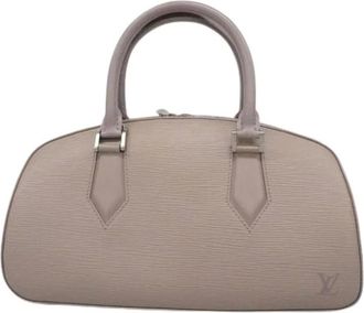 Louis Vuitton Pre-owned Handbags, female, Beige, Size: ONE SIZE Pre-owned Vintage Handbag