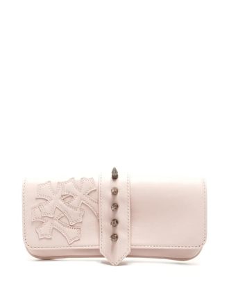Chrome Hearts 2000-2020s logo-plaque studded bag - Roze