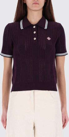 Casablanca Polo Shirt CASABLANCA Woman color Violet
