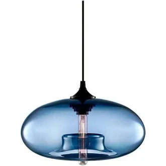 OEM Alas De Viento - L&aacute;mpara De Techo Vintage Industrial E27, L&aacute;mpara De Techo Colorida (azul)