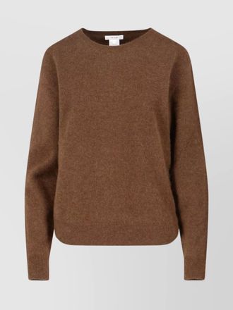 The Row soft knitwear long sleeve crew neck