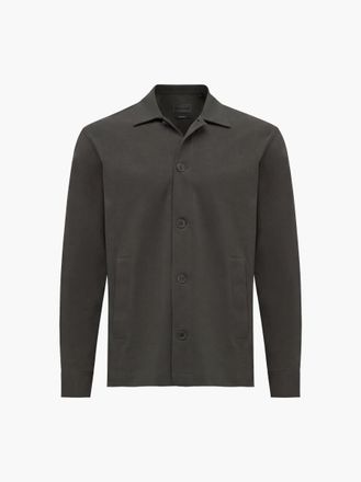 Gentiluomo Dynamic overshirt | Donkergroen